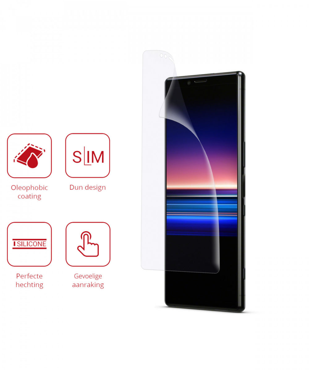Rosso Sony Xperia 1 Ultra Clear Screen Protector Duo Pack afbeelding 2