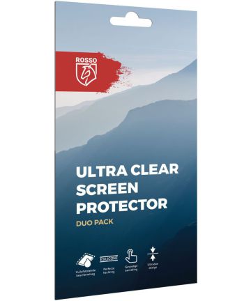 Rosso Motorola Moto E6 Ultra Clear Screen Protector Duo Pack Screen Protectors