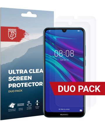Rosso Huawei Y6s / Y6 (2019) Ultra Clear Screen Protector Duo Pack Screen Protectors