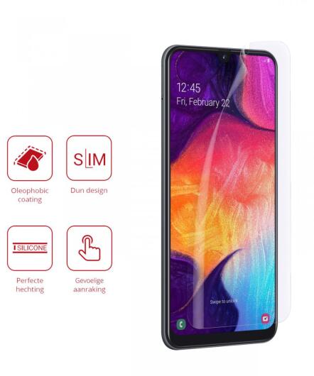 Rosso Samsung Galaxy A50 / M21 Ultra Clear Screen Protector Duo Pack afbeelding 2