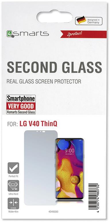 4Smarts Second Glass LG V40 ThinQ afbeelding 1
