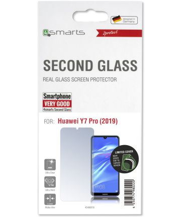 4Smarts Second Glass Limited Cover Huawei Y7 Pro (2019) Screen Protectors