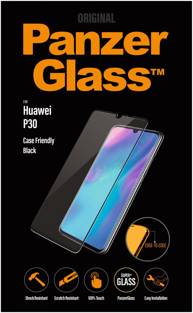 PanzerGlass Huawei P30 Case Friendly Screen Protector afbeelding 1