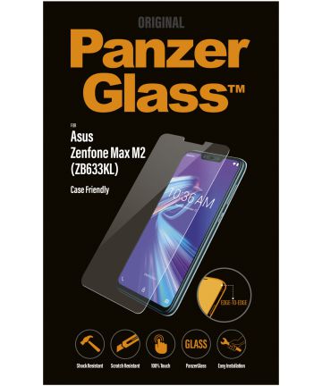 Panzerglass Asus Zenfone Max M2 Case Friendly Screenprotector Zwart Screen Protectors