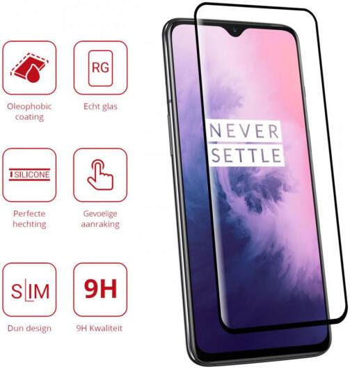 Rosso OnePlus 7 9H Tempered Glass Screen Protector afbeelding 2
