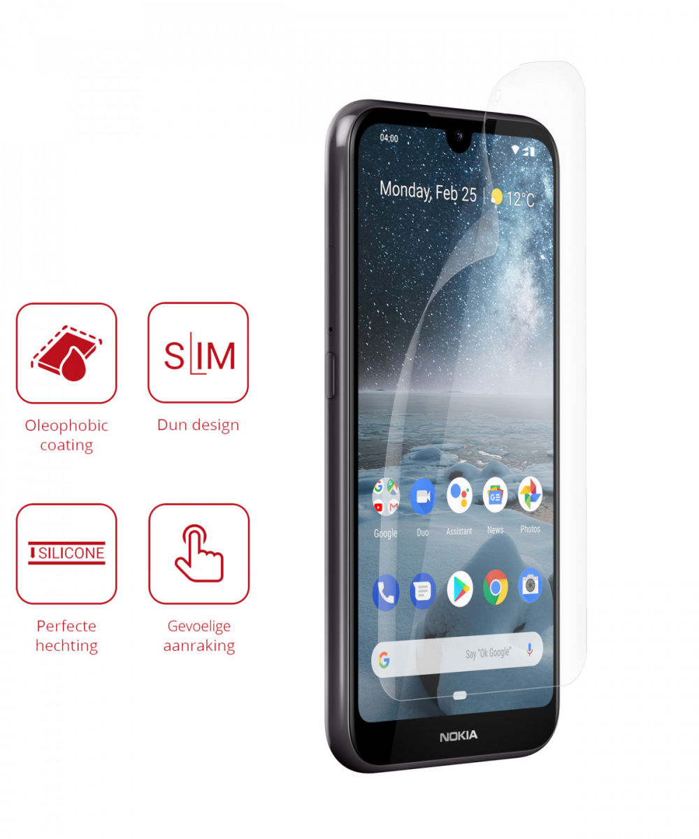 Rosso Nokia 4.2 Ultra Clear Screen Protector Duo Pack afbeelding 2