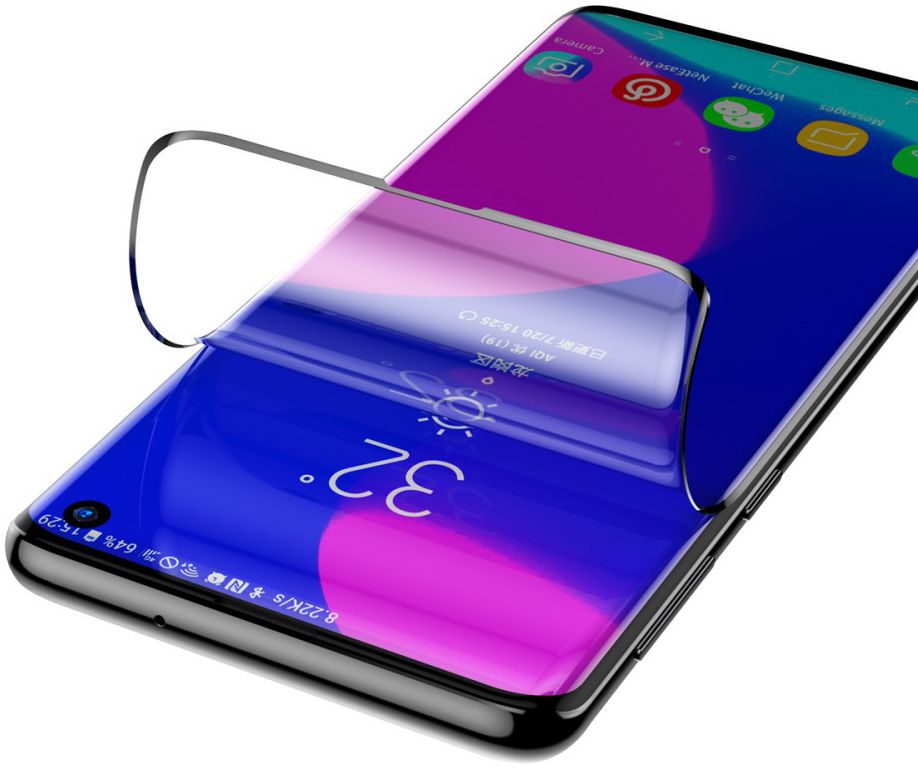 Baseus Curved Screen Protector Samsung Galaxy S10 2-Pack afbeelding 2