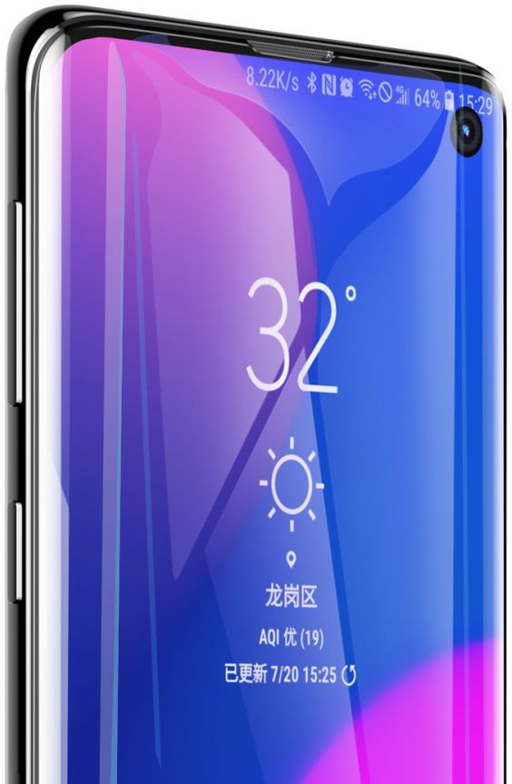 Baseus Curved Screen Protector Samsung Galaxy S10 2-Pack afbeelding 6