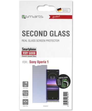 4Smarts Second Glass Limited Cover Sony Xperia 1 Screen Protectors
