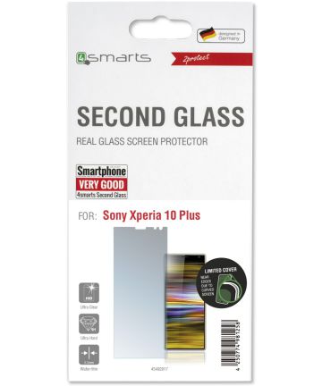 4Smarts Second Glass Limited Cover Sony Xperia 10 Plus Screen Protectors