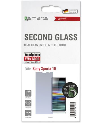 4Smarts Second Glass Limited Cover Sony Xperia 10 Screen Protectors