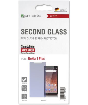 4Smarts Second Glass Limited Cover Nokia 1 Plus Screen Protectors