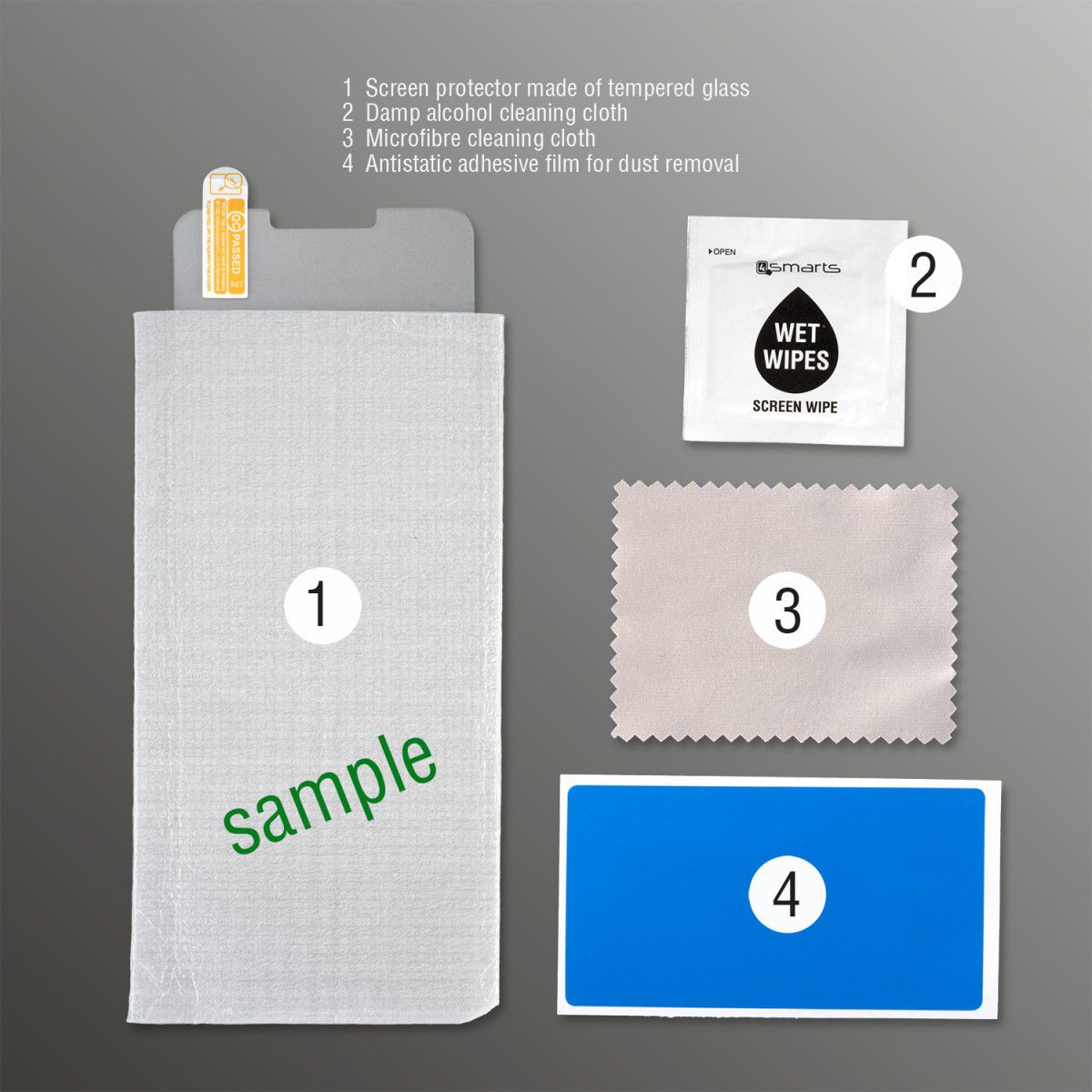 4Smarts Second Glass Limited Cover Samsung Galaxy A50 afbeelding 3