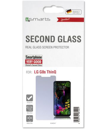 4Smarts Second Glass Limited Cover LG G8s ThinQ Screen Protectors
