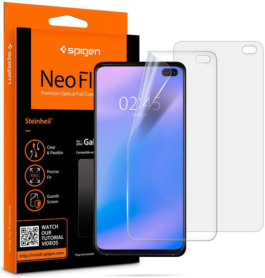 Spigen Film Neo Flex Screen Protector Samsung Galaxy S10 Plus afbeelding 1