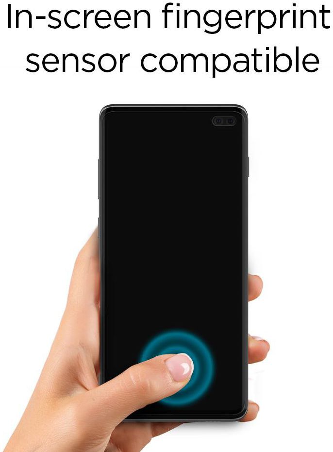Spigen Film Neo Flex Screen Protector Samsung Galaxy S10 Plus afbeelding 4