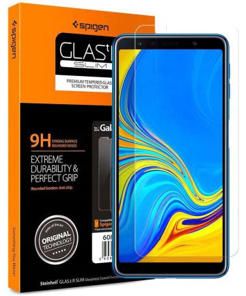 Spigen Galaxy A7 2018 Glass GlastR SLIM HD 1Pack Screen Protectors