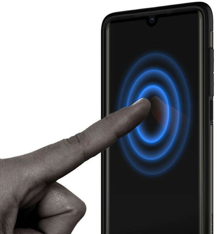 Spigen Huawei P30 Tempered Glass Screen Protector Zwart afbeelding 3