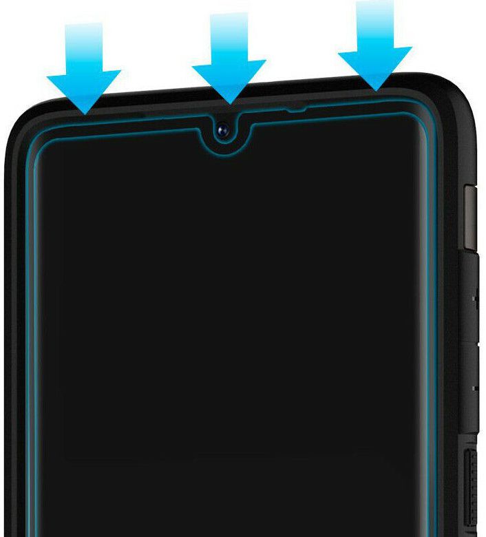 Spigen Huawei P30 Tempered Glass Screen Protector Zwart afbeelding 4