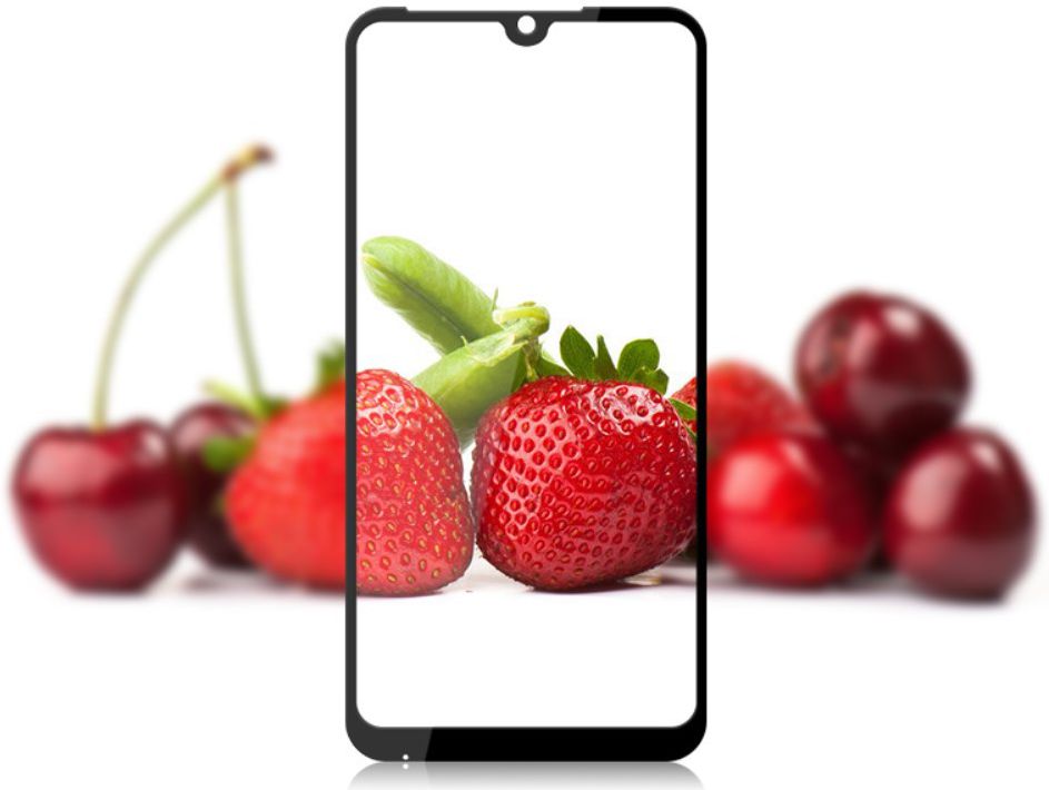 Xiaomi Redmi Note 7 Full Cover Tempered Glass Zwart afbeelding 4