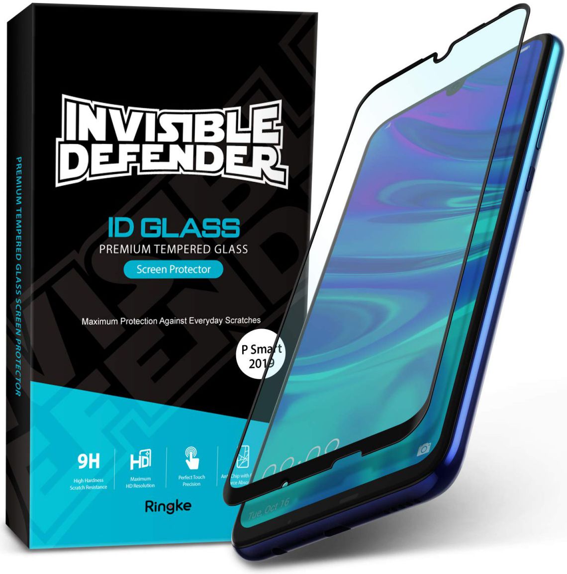 Ringke ID Huawei P Smart 2019 Tempered Glass afbeelding 1