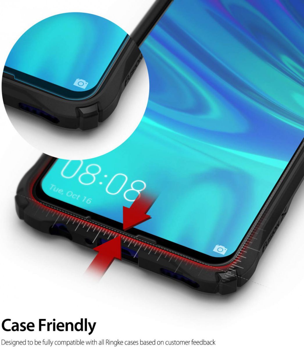 Ringke ID Huawei P Smart 2019 Tempered Glass afbeelding 7