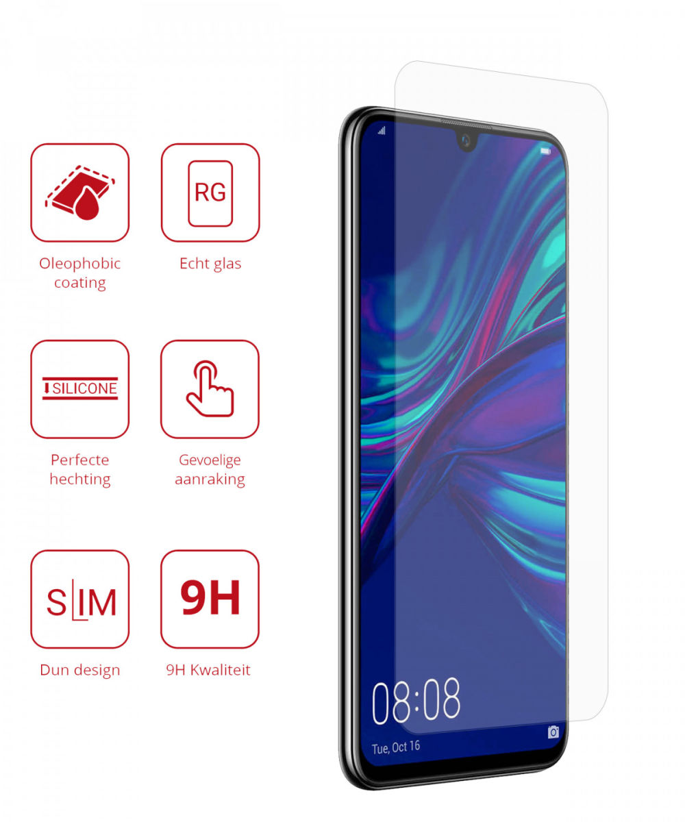 Rosso Huawei P Smart Plus (2019) 9H Tempered Glass Screen Protector afbeelding 2