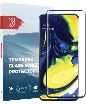 Rosso Samsung Galaxy A80 9H Tempered Glass Screen Protector Screen Protectors