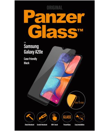 PanzerGlass Samsung Galaxy A20E Case Friendly Screenprotector Screen Protectors