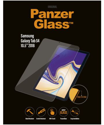 PanzerGlass Samsung Galaxy Tab S4 Case Friendly Screenprotector Screen Protectors