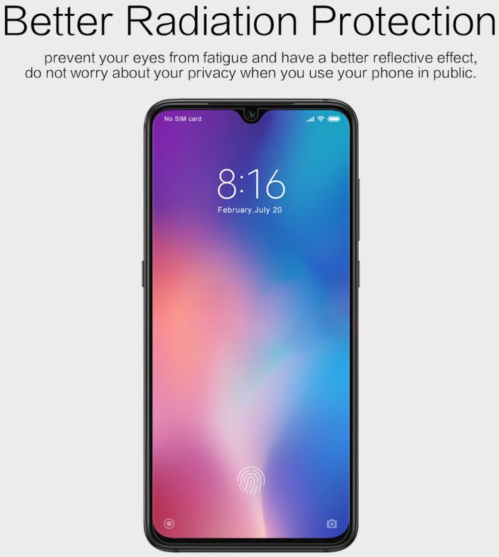 Nillin Scratch-Resistant Screen Protector Xiaomi Mi 9 afbeelding 7