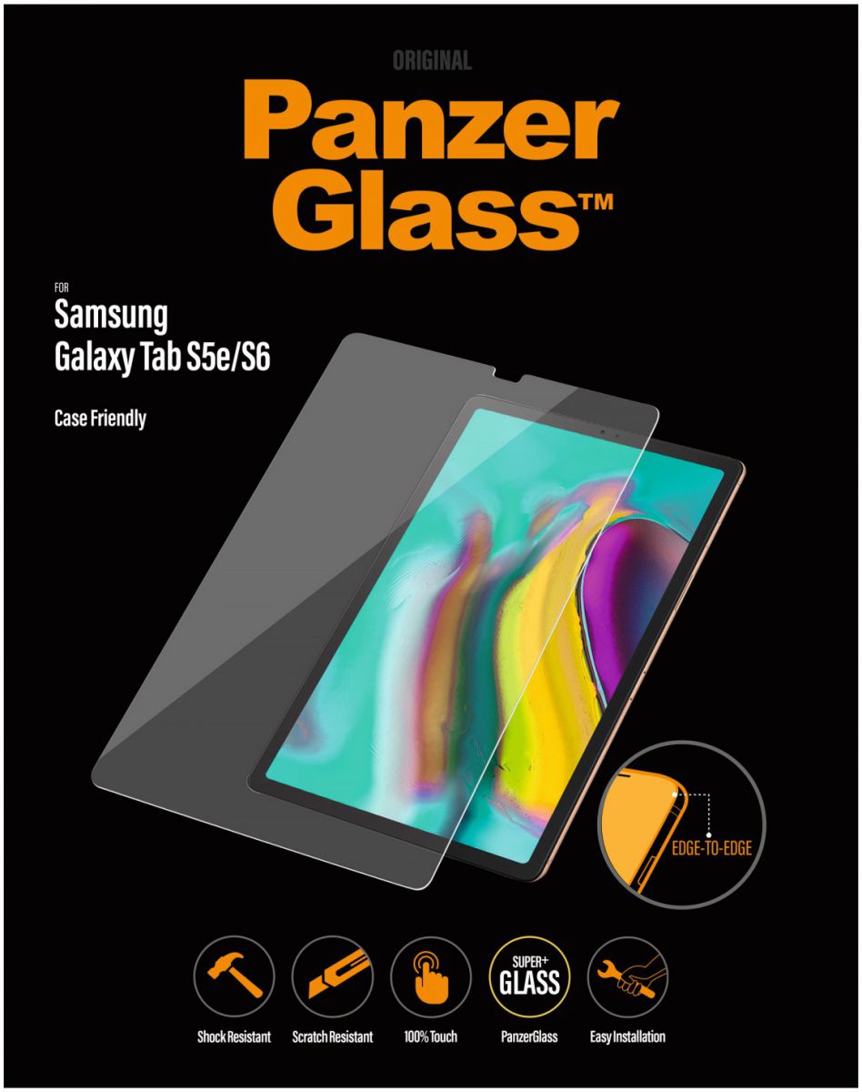 PanzerGlass Edge to Edge Samsung Galaxy Tab S6 / S5e Screenprotector afbeelding 1