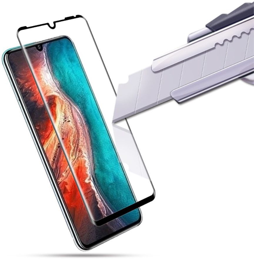 Huawei P30 Pro Volledig Dekkende Tempered Glass Screen Protector afbeelding 3