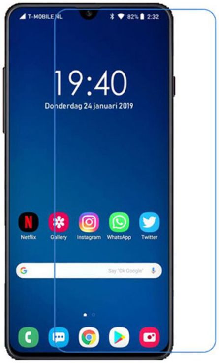 Samsung Galaxy A40 Anti-Glare Display Folie Screen Protector afbeelding 2