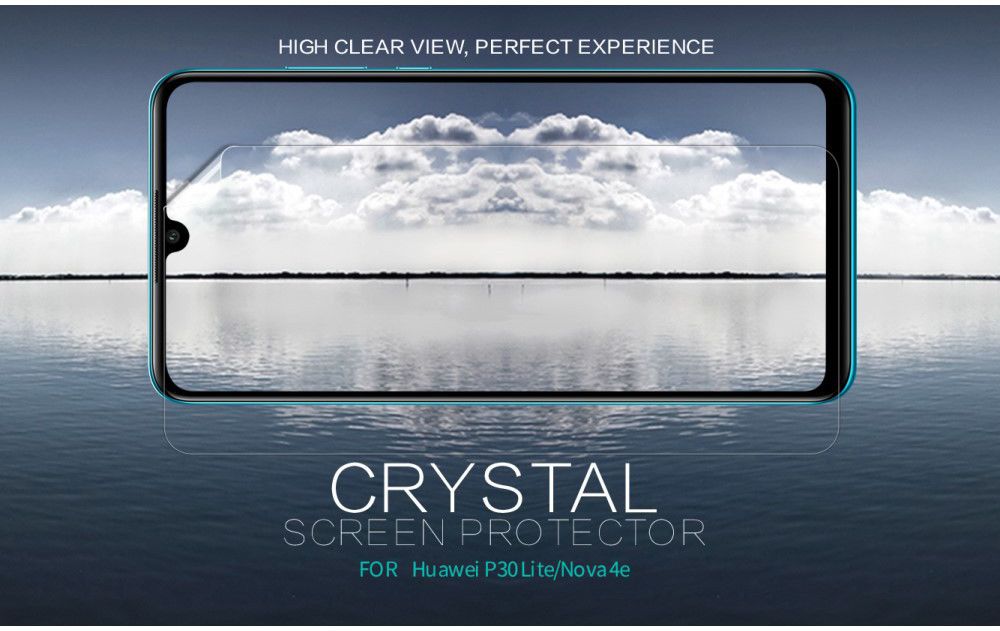 Nillkin Huawei P30 Lite Anti-Fingerprint Display Folie Screenprotector afbeelding 2