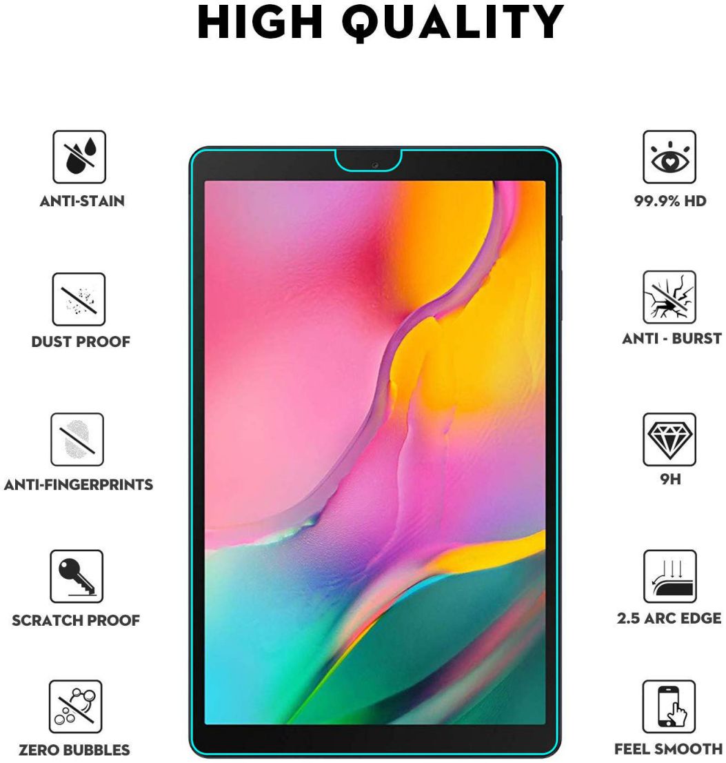 Samsung Samsung Galaxy Tab A 10.1 (2019) Screen Protector Clear afbeelding 2
