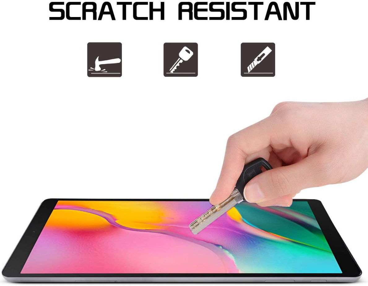 Samsung Samsung Galaxy Tab A 10.1 (2019) Screen Protector Clear afbeelding 3