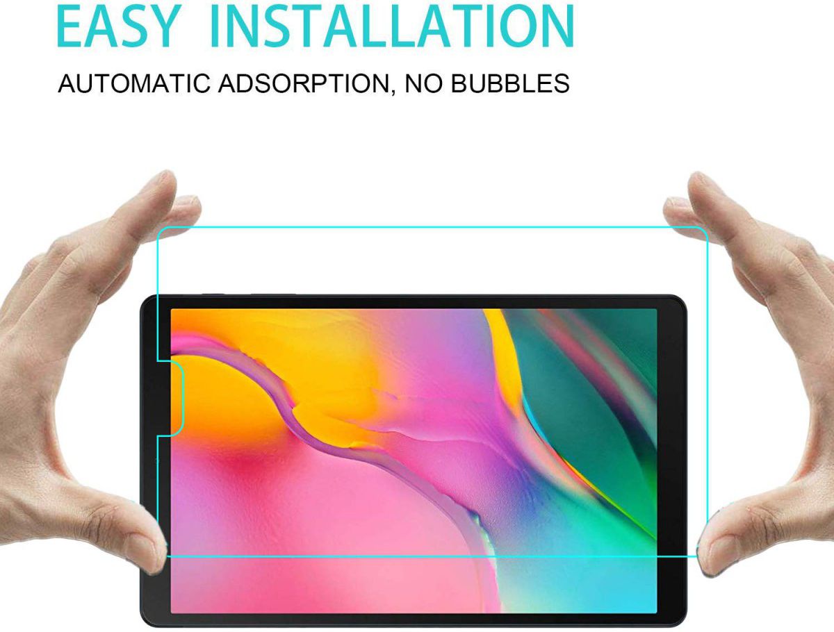 Samsung Samsung Galaxy Tab A 10.1 (2019) Screen Protector Clear afbeelding 4