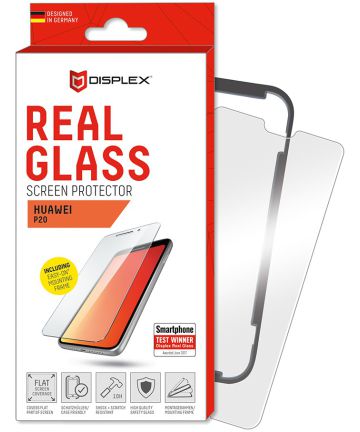 Displex 2D Real Glass + Frame Huawei P20 Screen Protector Screen Protectors