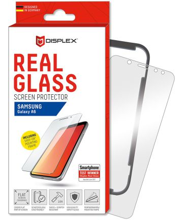 Displex 2D Real Glass + Frame Samsung Galaxy A6 Screen Protector Screen Protectors