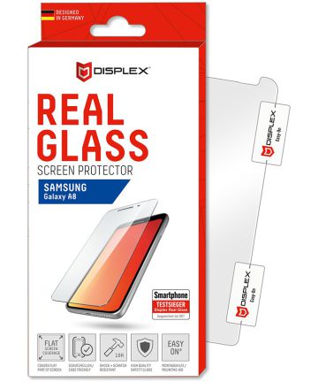 Displex 2D Real Glass Samsung Galaxy A8 (2018) Screen Protector Screen Protectors