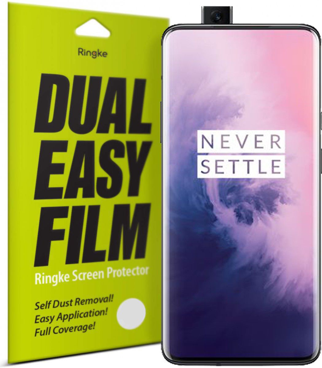 Ringke Dual Easy OnePlus 7 Pro Screen Protector (2-Pack) afbeelding 1