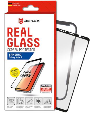 Displex 3D Glass + Frame Samsung Galaxy Note 9 Screen Protector Zwart Screen Protectors