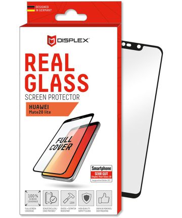 Displex 3D Real Glass Huawei Mate 20 Lite Screen Protector Zwart Screen Protectors