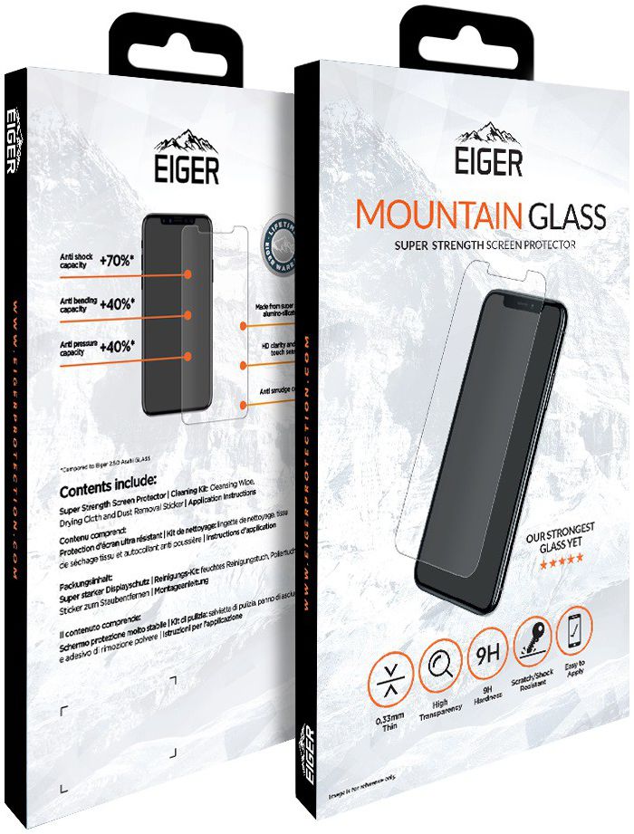 Eiger Mountain Apple iPhone 7 / 8 Tempered Glass Case Friendly Plat afbeelding 1
