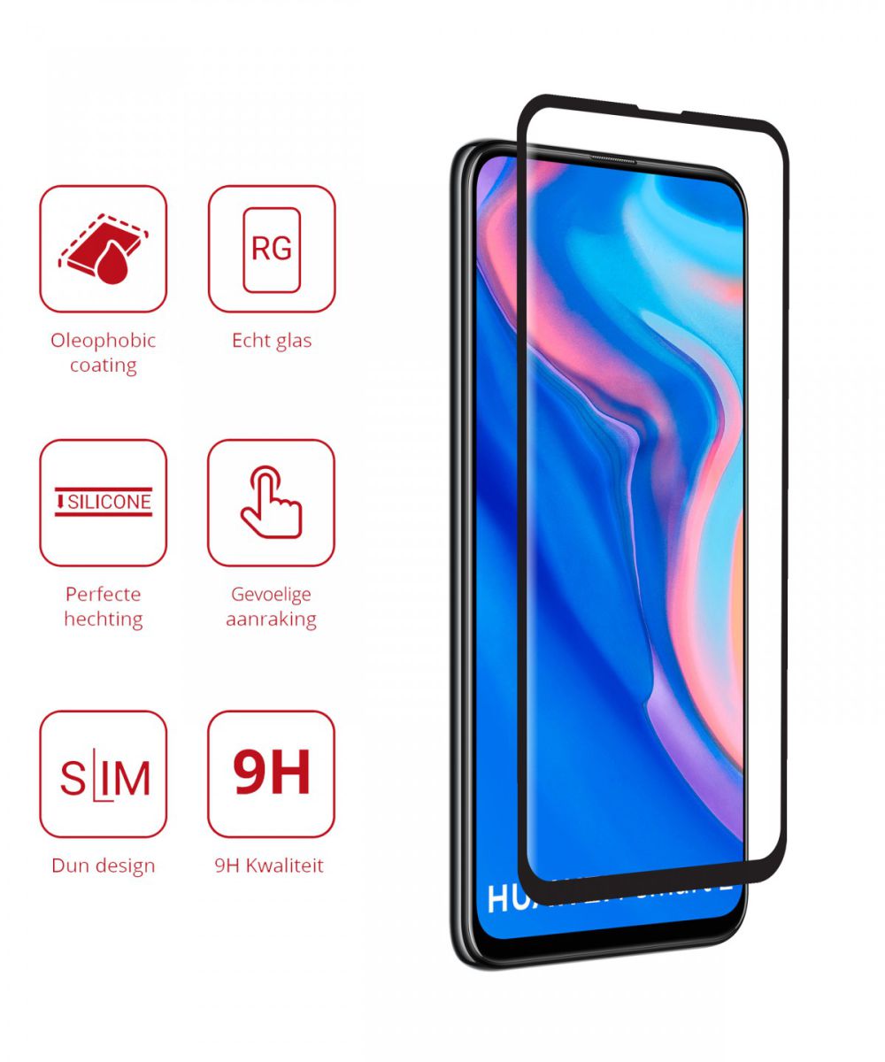 Rosso Huawei P Smart Z 9H Tempered Glass Screen Protector afbeelding 2
