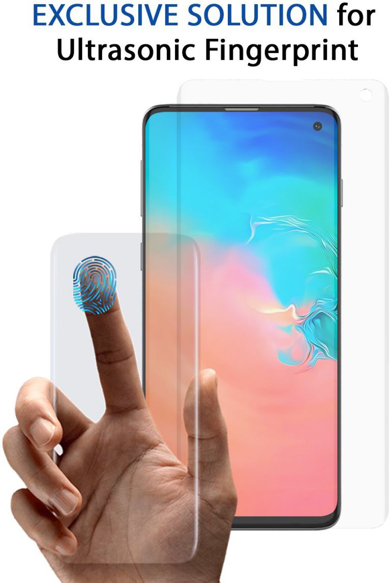 Whitestone Dome Glass Samsung Galaxy S10 Screenprotector afbeelding 4