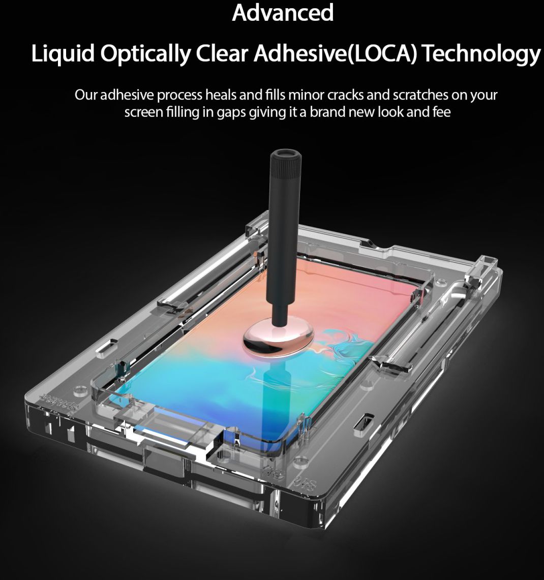 Whitestone Dome Glass Samsung Galaxy S10 Screenprotector afbeelding 6