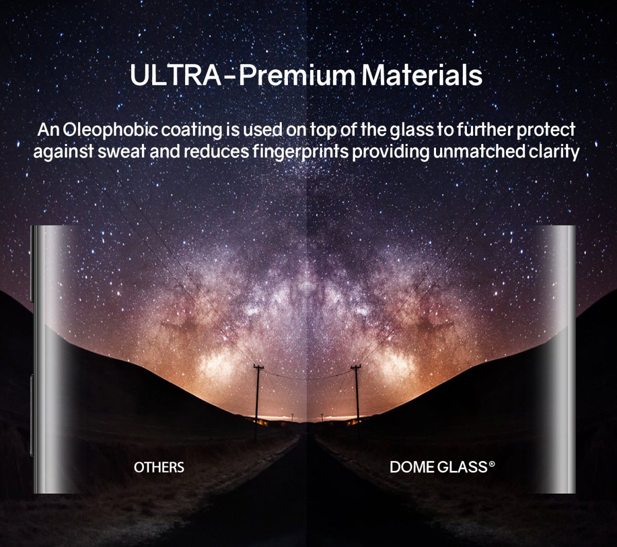Whitestone Dome Glass Samsung Galaxy S10 Screenprotector afbeelding 9