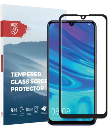 Rosso Huawei P Smart Plus (2019) Tempered Glass Screen Protector Zwart Screen Protectors